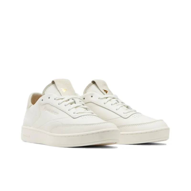 Reebok Unisex Club C Clean Sneakers Ivory-2