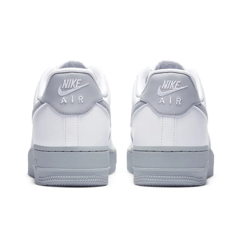 Nike Air Force 1 07 White Grey Sole-4