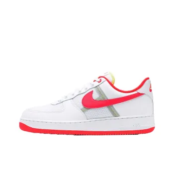 Nike Air Force 1 Low Transparent White Crimson