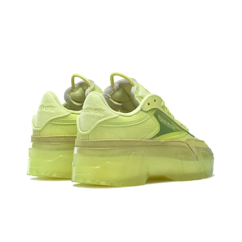 Reebok Club C Cardi High Vis Green Women's-3