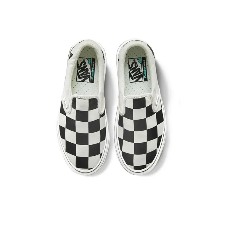 Vans Women's Super ComfyCush Slip On 'Big Classics Checker'-3