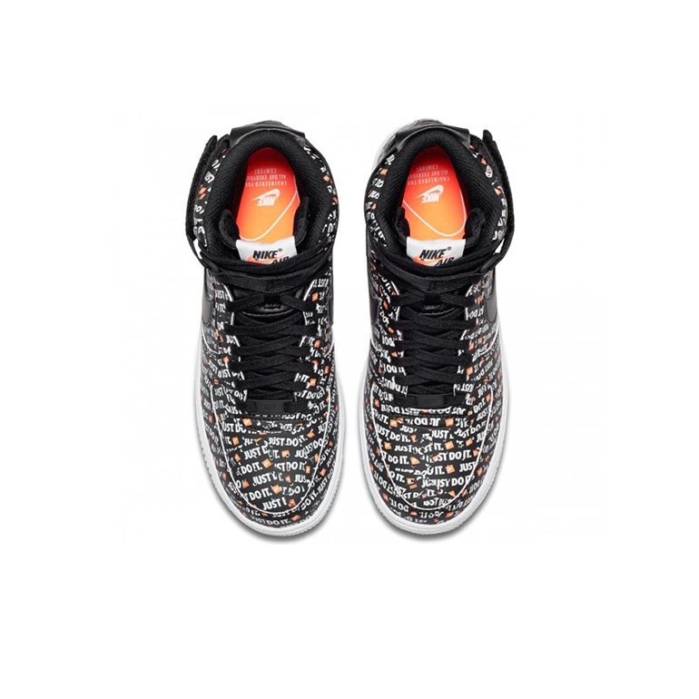 nike air force 1 high just do it pack black