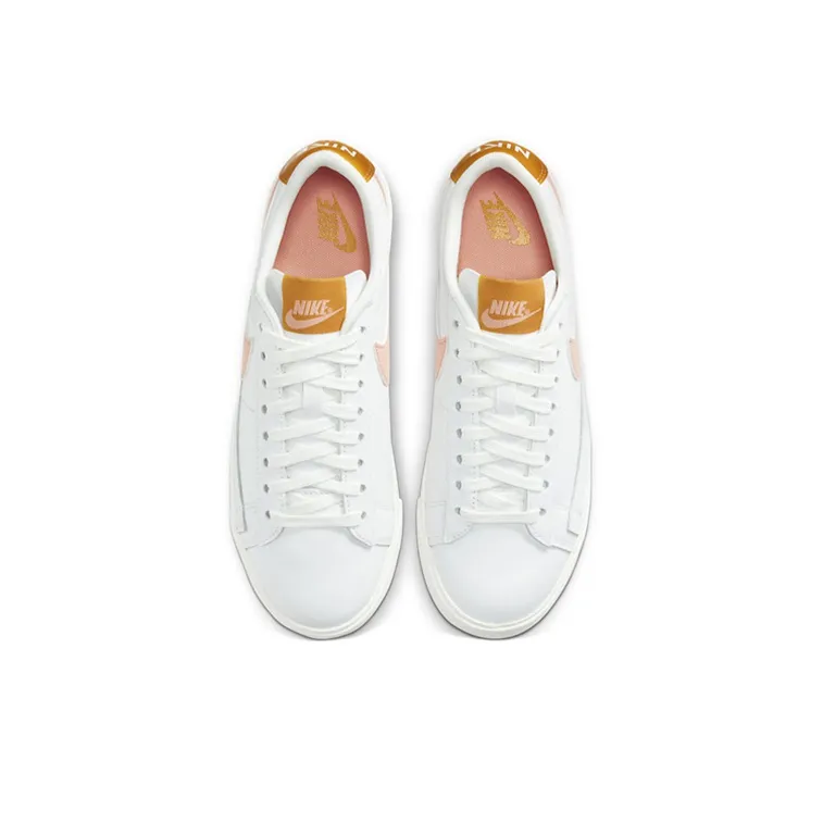 Nike Blazer Low Summit White Pink Quartz Women's-3