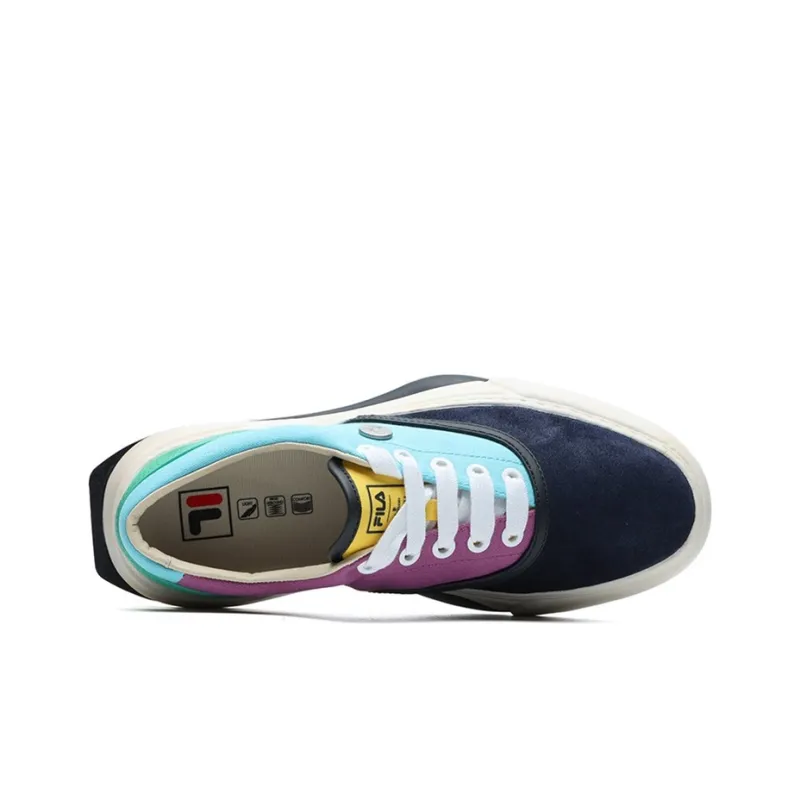 Mihara Yasuhiro X FILA FM Skateboard Shoes Men Low Top Legend Blue/Buttons Blue-3