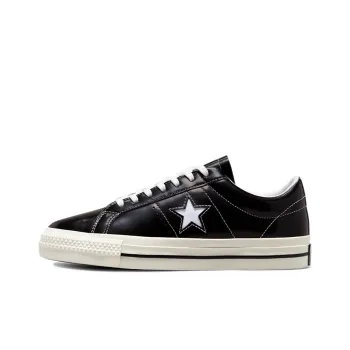 One Star Converse Low 'Black Patent'