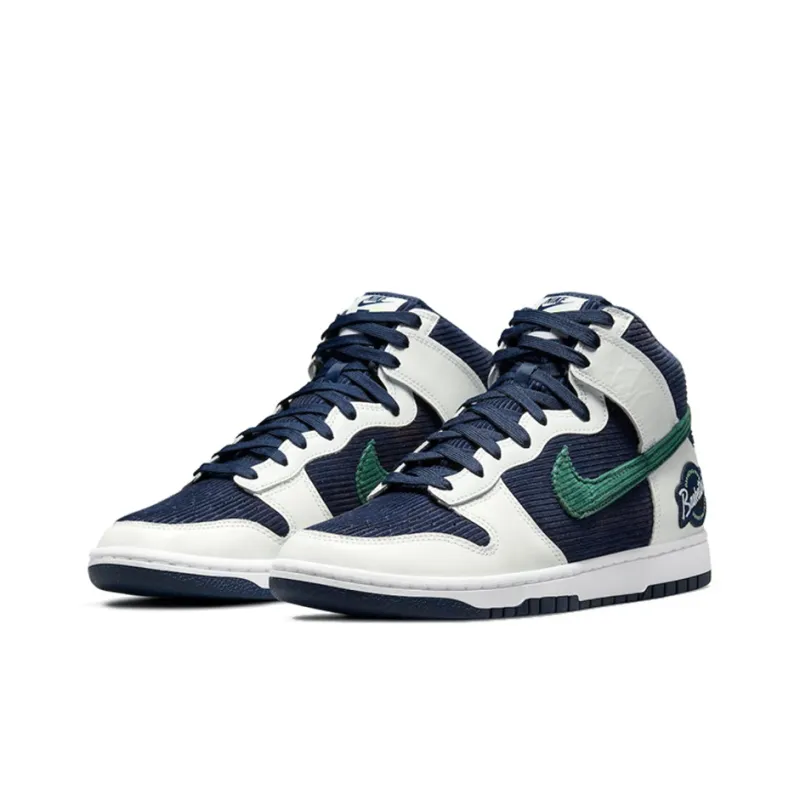 Nike Dunk High Sports Specialties White Navy-2