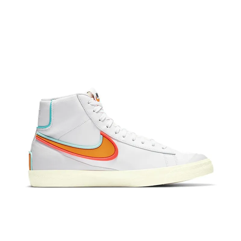 Nike Blazer Mid Infinite White Kumquat-1