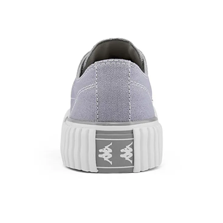 Kappa Low-Top Skateboard Shoes Unisex Gray-2