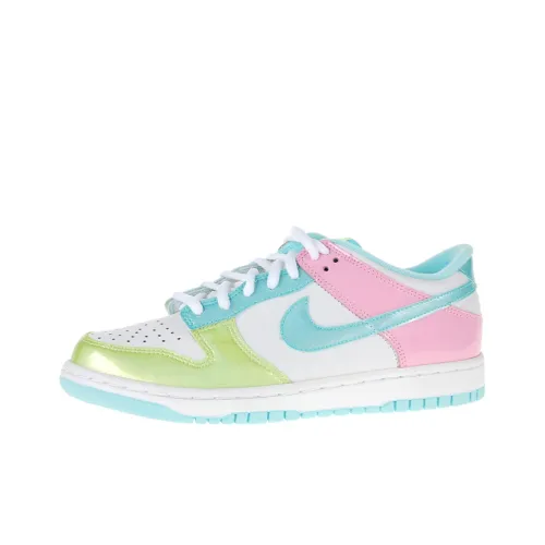 Nike Dunk Low 'White Pink Blue' GS