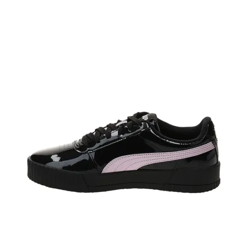 PUMA Carina Skateboard Shoes Women's Low-Top Black/Pink