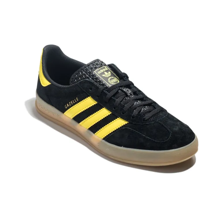 adidas originals Gazelle Black Yellow-2