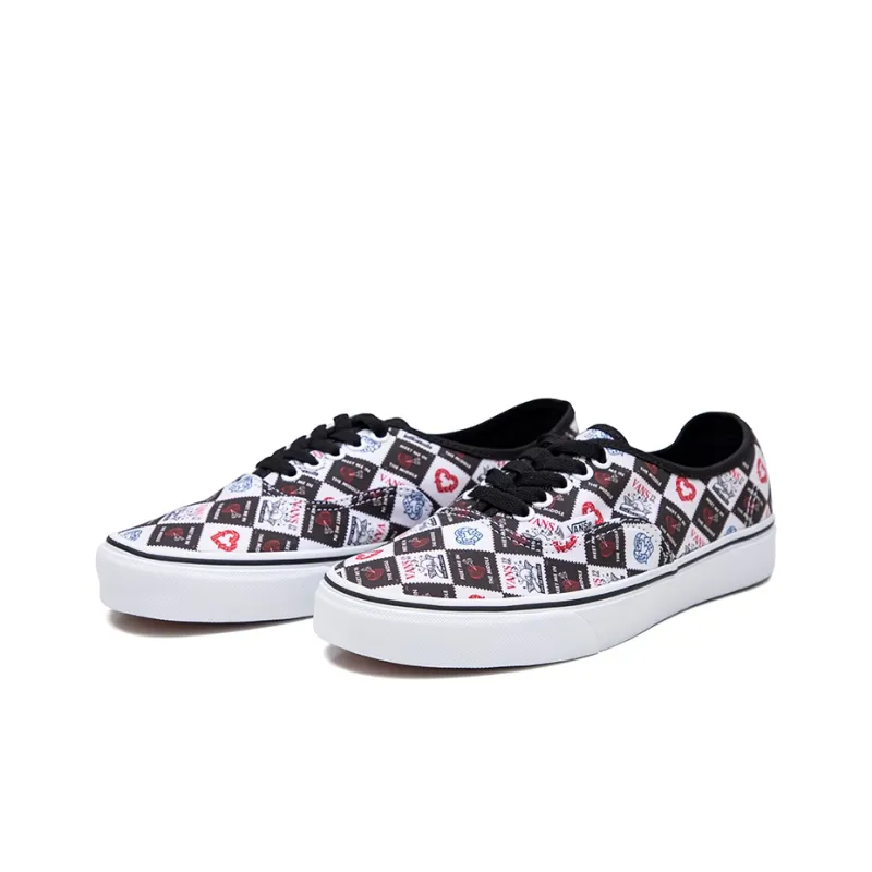 Vans General Skate Shoes 'Black White'-2