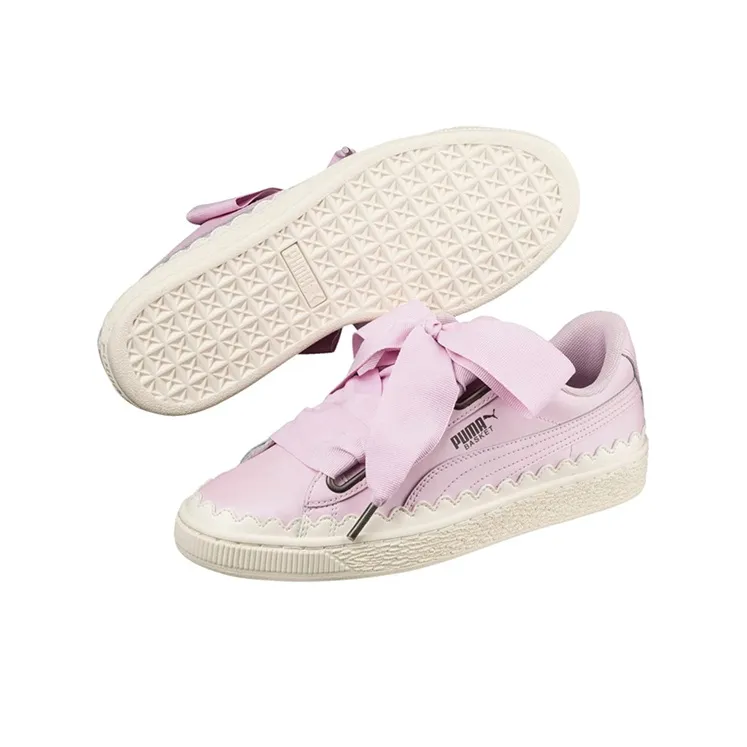 PUMA Basket Heart Scallop 'Winsome Orchid' Women's-4