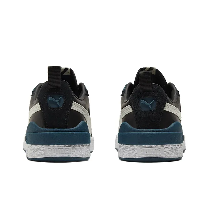 PUMA Unisex Suede Bloc Sneakers Black-4