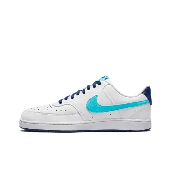 Nike Court Vision Low White Blue Void Turquoise