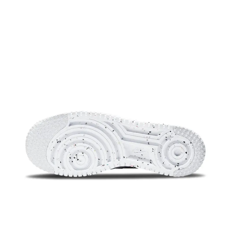 Nike Air Force 1 Low Crater Flyknit Black White-5