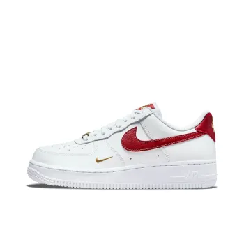 Nike Air Force 1 Low Essential Gym Red Mini Swoosh Women's