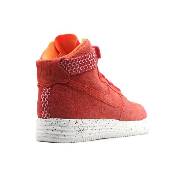 Nike Lunar Force 1 High Undefeated Red-3