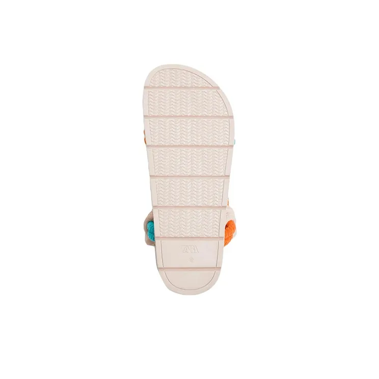 ZARA Strap Sandals Men's Multicolor-3