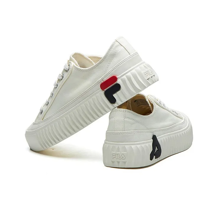 FILA Gear Sneakers White Women's-4