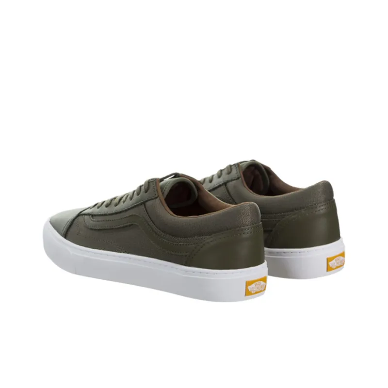 Vans Old Skool Collection Skateboard Shoes Unisex Low-Top Olive-2