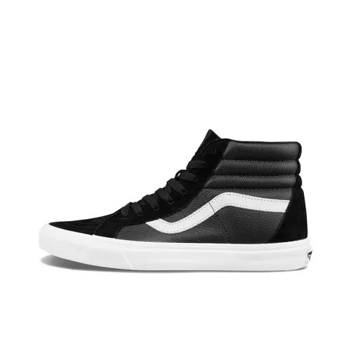 Vans SK8 Skateboard Shoes Unisex High-Top Black/White