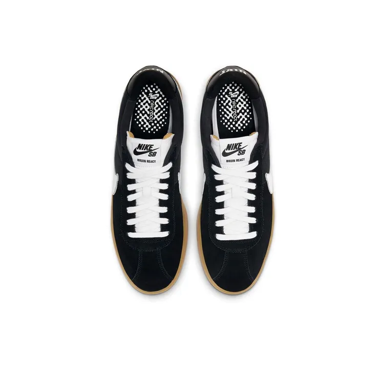 Nike Sb Bruin React Black White Gum-3