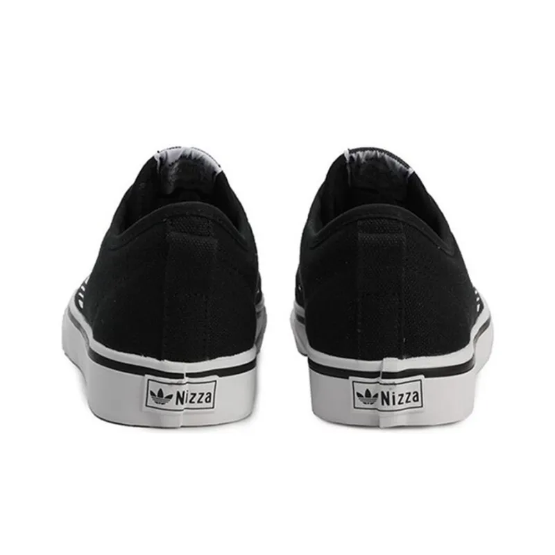 Adidas Nizza Trefoil Core Black Crystal White Women's-3