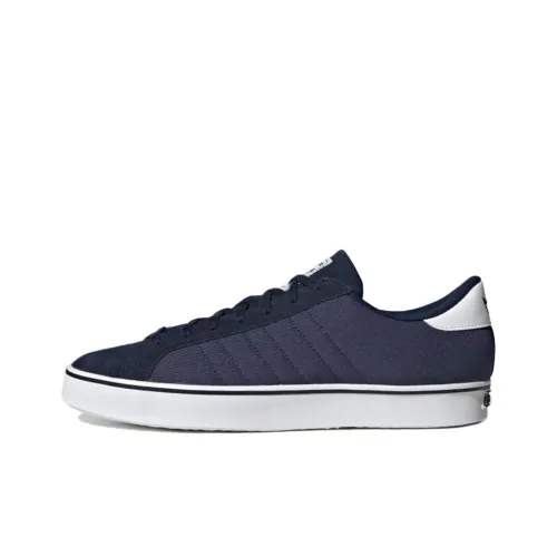 Adidas Originals Rod Laver Skateboard Shoes Unisex Low-Top Dark Blue