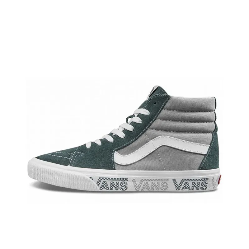 Vans Sk8 Hi Grey Green-0