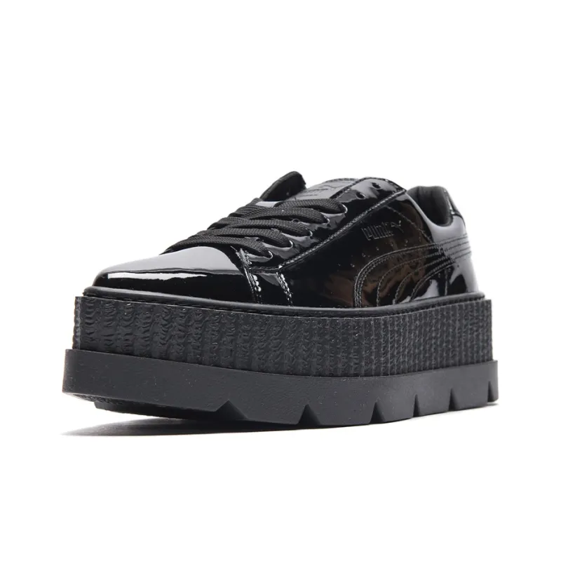 PUMA Pointy Creeper Rihanna Fenty Patent Black Women's-1