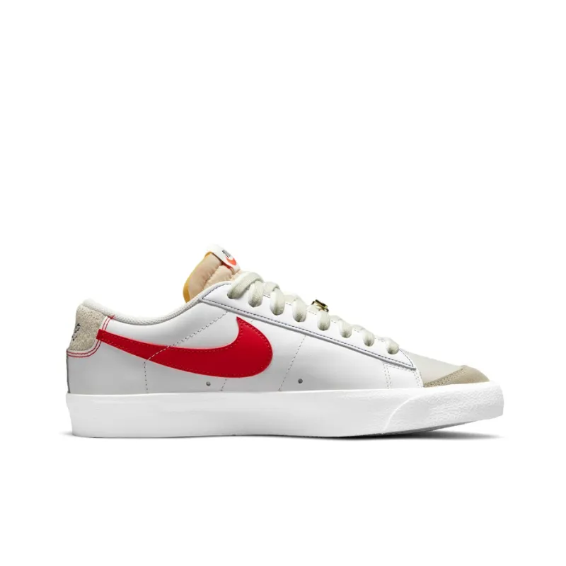 Nike Blazer Low 77 Light Bone Removable Swoosh-1