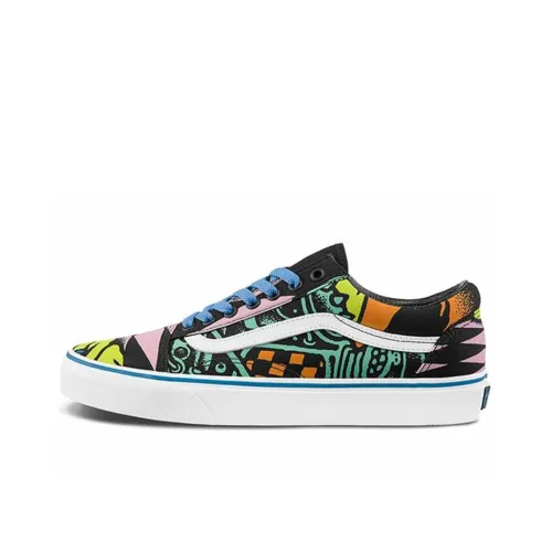 Vans Old Skool Skateboard Shoes Unisex Low-Top Multicolor