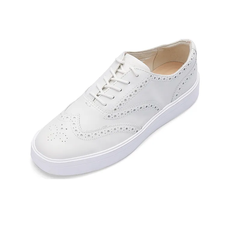 Clarks Warm Anti Slip And Wear Resistant Low Top Skateboard Shoes Women's White-2