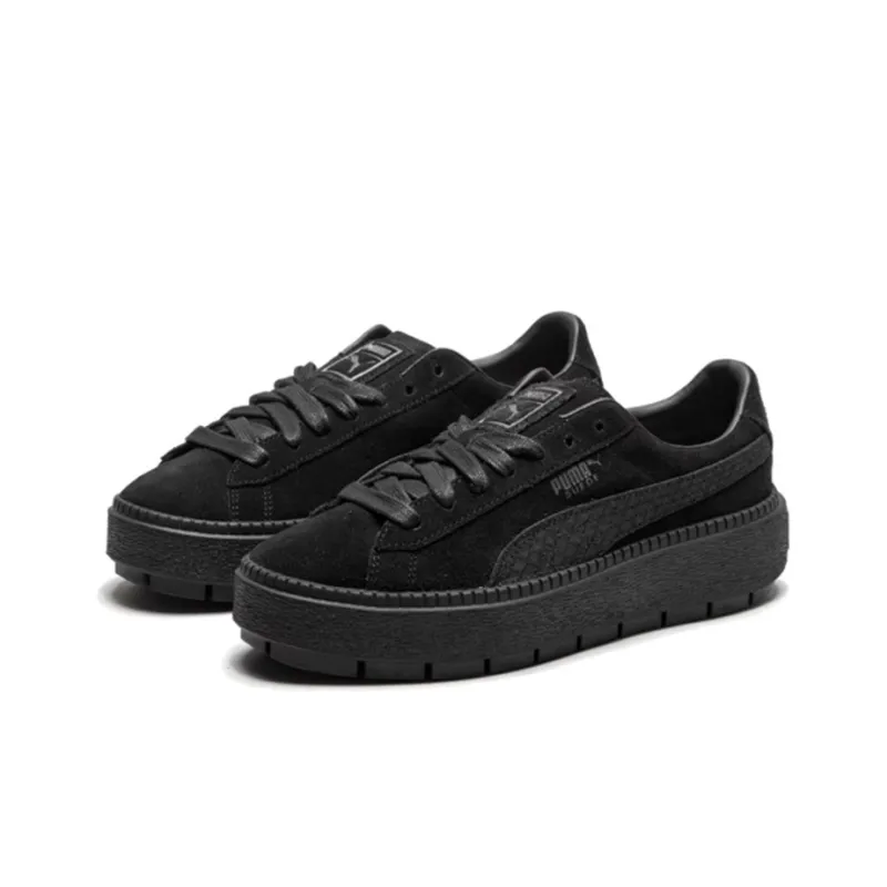 PUMA Suede Platform Trace Animal Black Women's-2