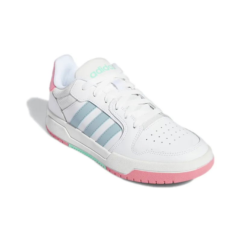 Adidas Entrap Cozy Wear Resistant Skate Shoes 'White Pink Blue' Women's-2
