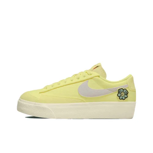 Nike Blazer Low Platform SE Next Nature Air Sprung Citron Tint