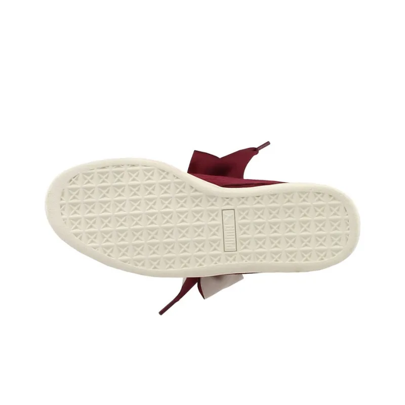 PUMA Suede Heart Quilt Cordovan Cameo Brown Women's-4