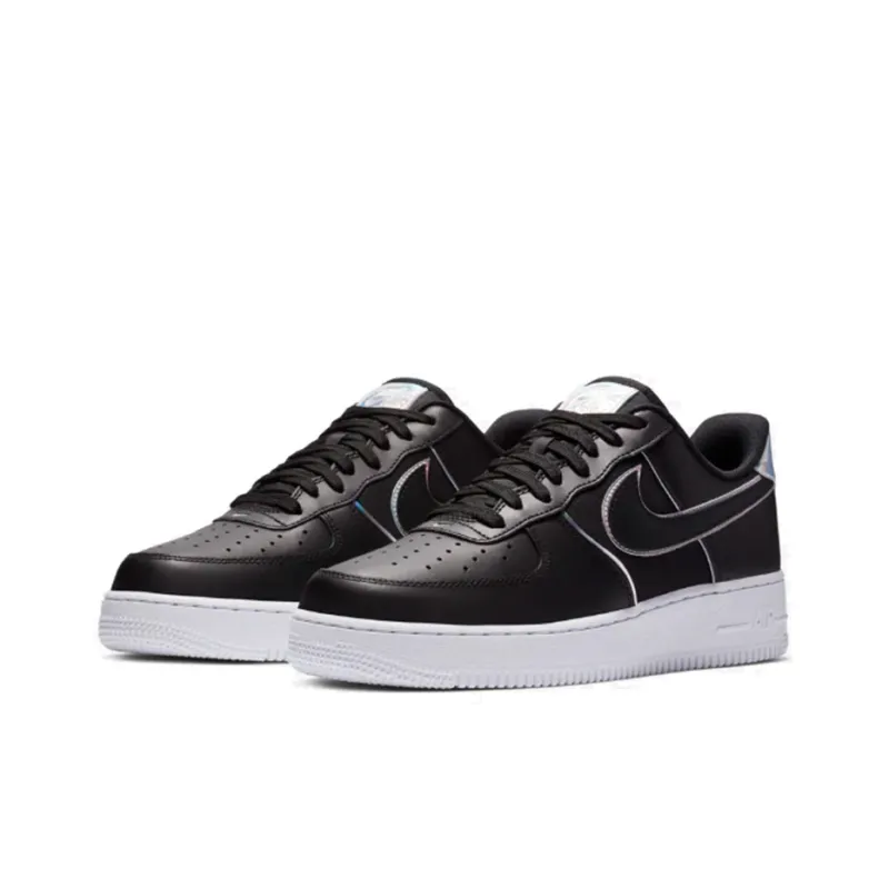 Nike Air Force 1 Low Black Iridescent Outline-2