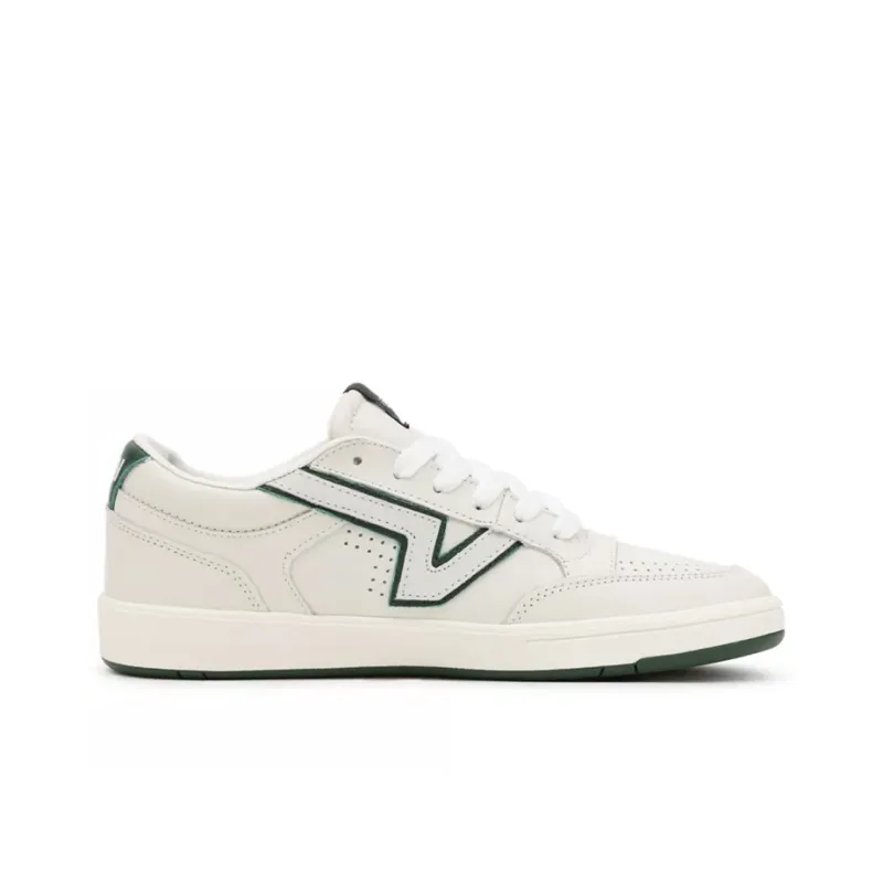 Vans Unisex Lowland Cc Low Top Sneakers White/Green-1