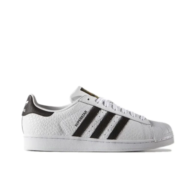 Adidas Originals Superstar Lightweight Cozy Skate Shoes White Black Unisex 'Black White'-1