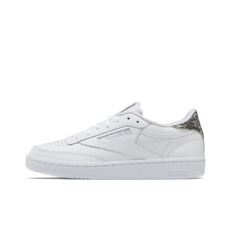 Reebok Women's Club C 85 'Cheetah Print White' Women's-0