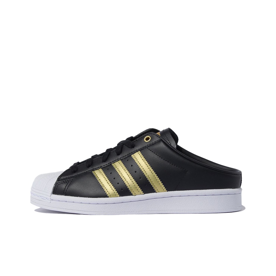 Adidas Originals Superstar Mule Black Gold Metallic Women s US W 10 POIZON