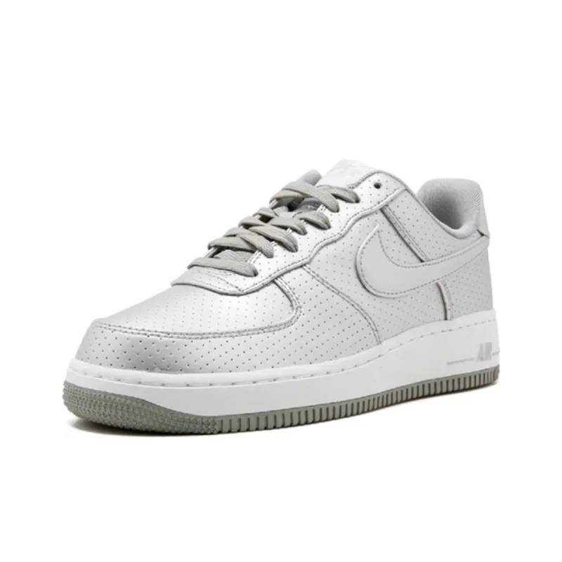 Nike Air Force 1 Low '07 LV8 Metallic Silver Perforated-1