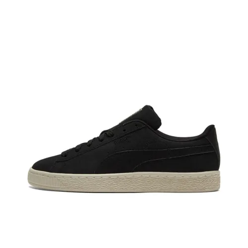 PUMA Suede Skateboard Shoes Unisex Low-Top Black