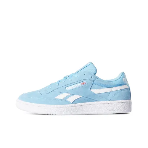 Reebok Club C Skateboard Shoes Men Low-Top Ocean Blue