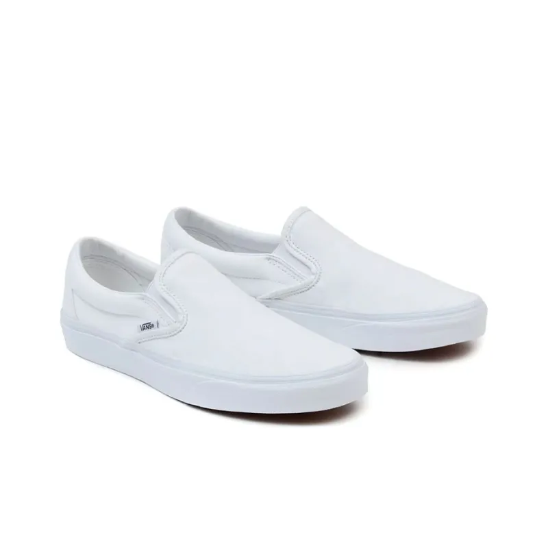 Vans Classic Slip On White Checkerboard-2