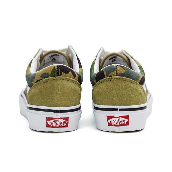 Vans Old Skool 36 Dx Bape Green Abc Camo - POIZON