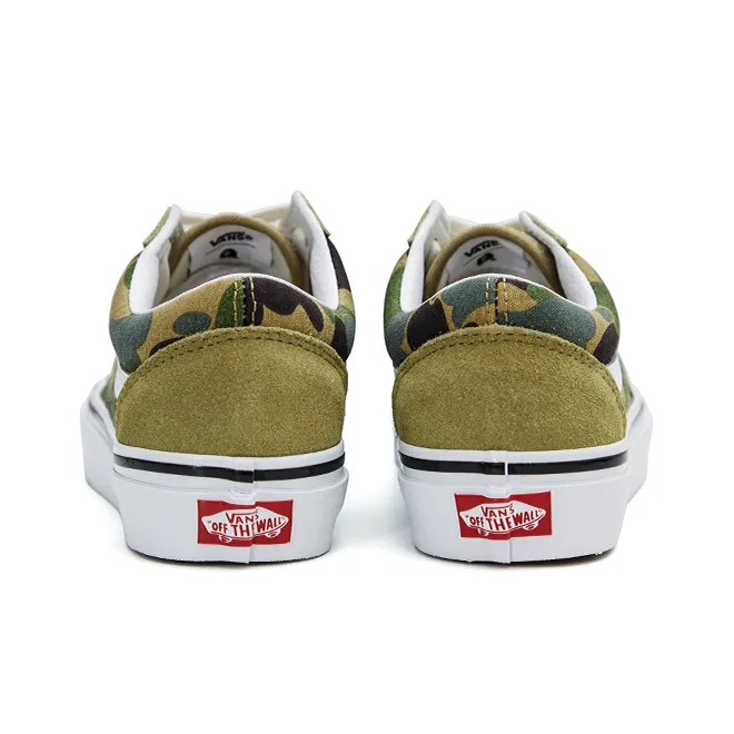 Vans Old Skool 36 Dx Bape Green Abc Camo-5