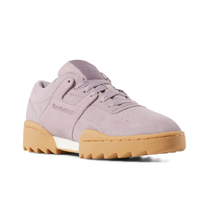 Reebok Workout Skateboard Shoes Women's Low-Top Light Purple-2